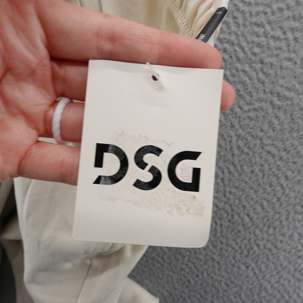 DSG So Soft Cinch Pant Womens Small Cream High Rise Sweatpants NEW - Picture 5 of 16